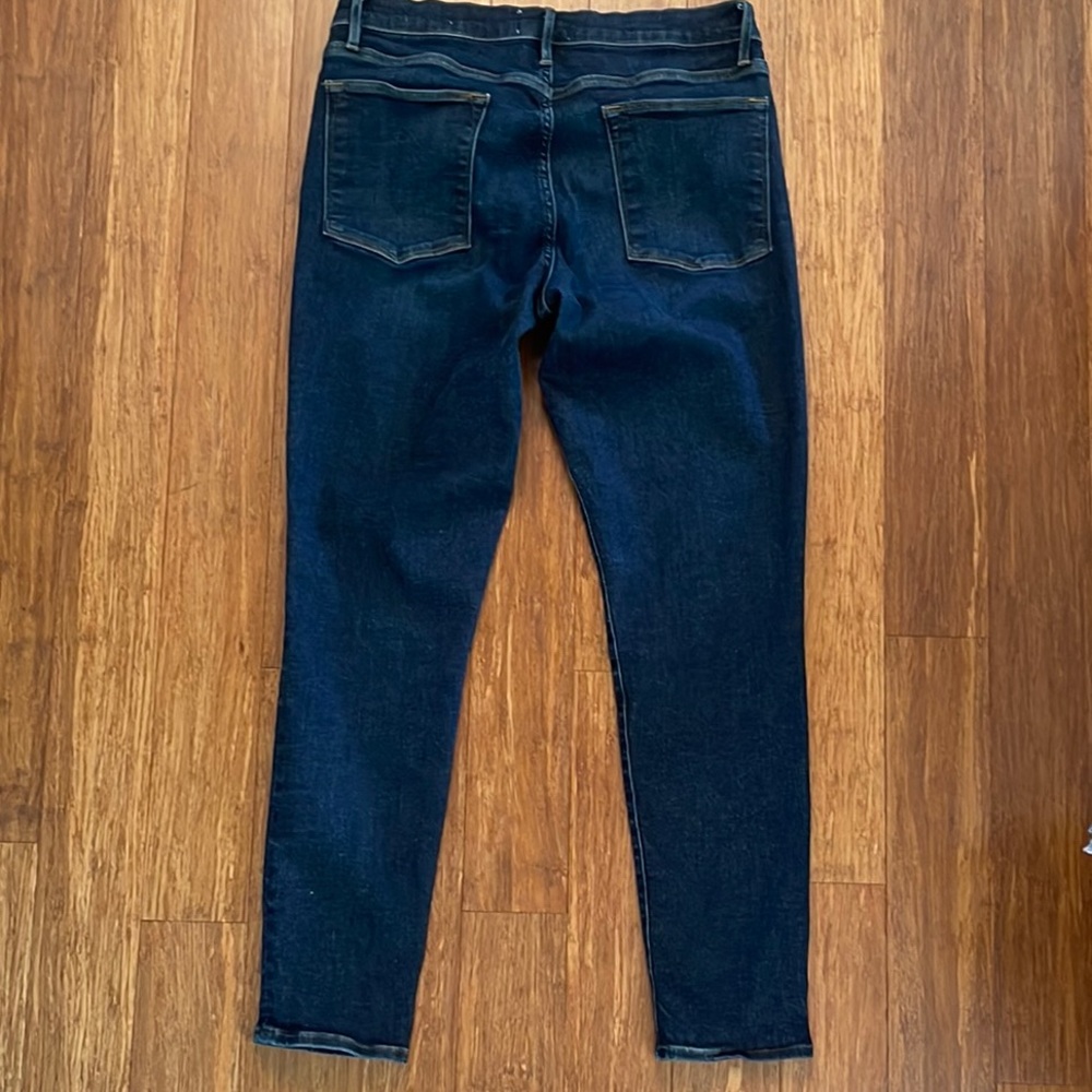 Frame Denim Blue Jeans with Classic Indigo Hue